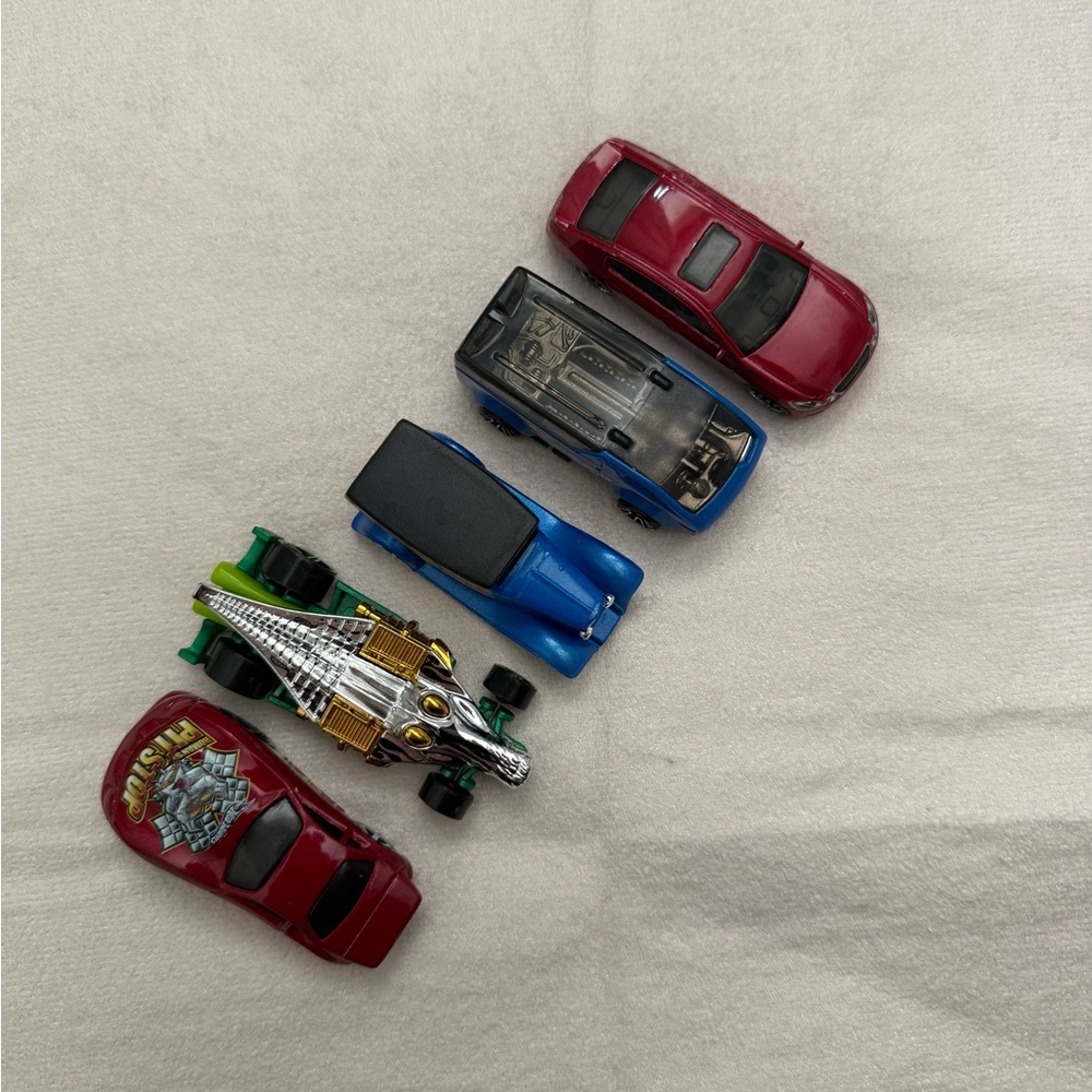 Lot of 5 Vintage Toy Cars